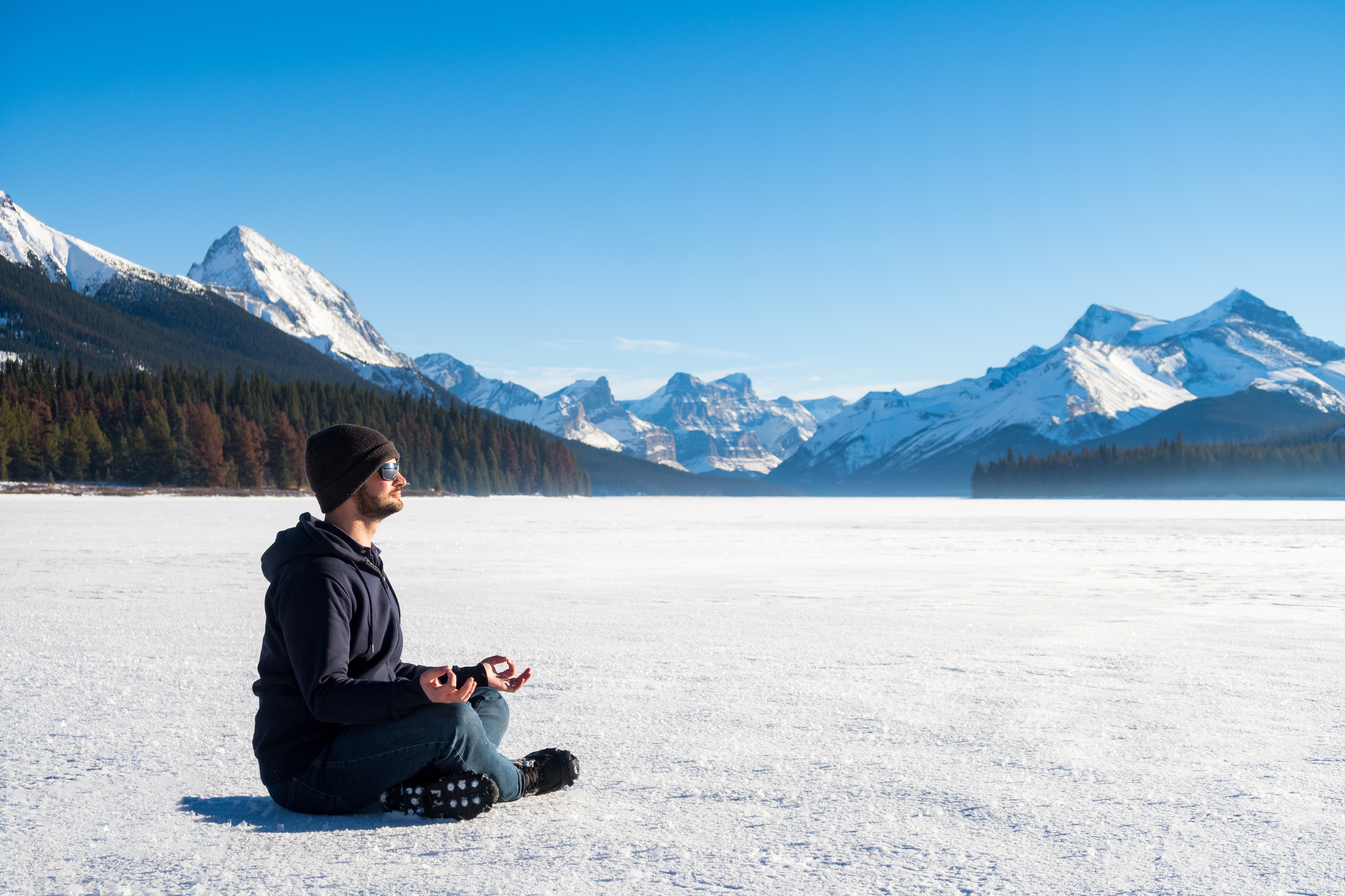 Illustration de détente et de méditation pour la psychothérapie individuelle